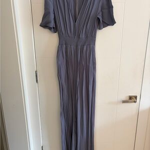 Aritizia Purple/Blue Lightweight Jumpsuit